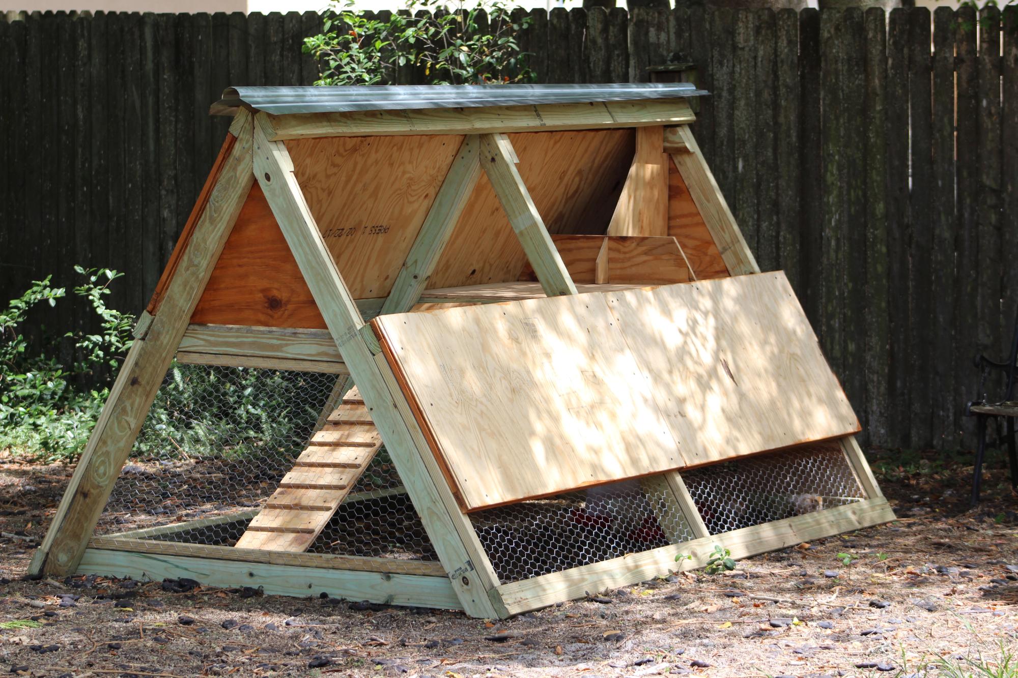 A Frame Chicken Coop Easy To Clean Ana White 